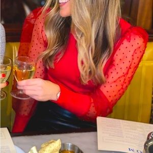 Red pretty little thing bodysuit 💋 worn 3x ever!